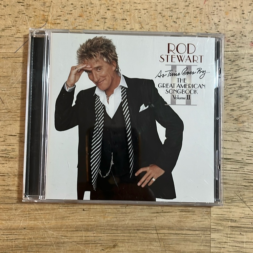 Rod Stewart As Time Goes By....The Great American Songbook Volume II CD preowned